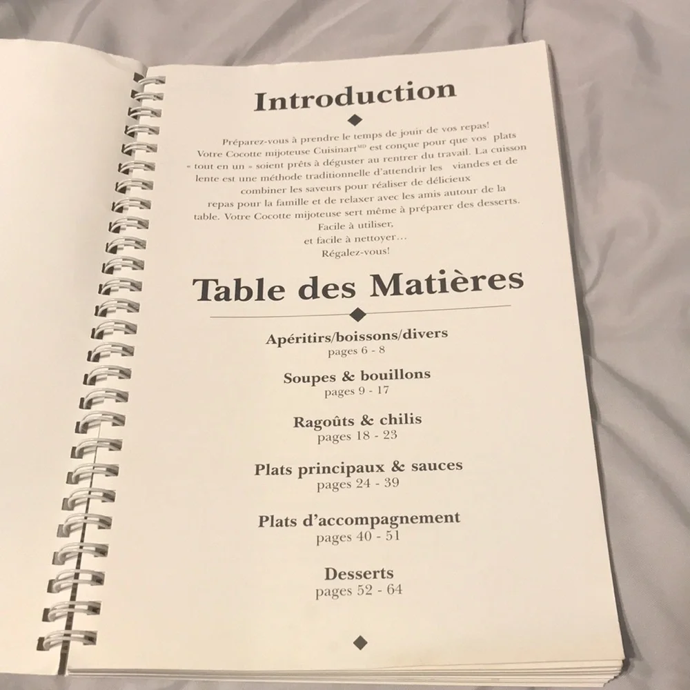 Cuisinart Slow Cooker Cookbook 2 Languages - Picture 7 of 8